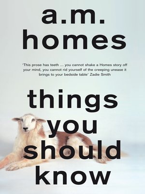 cover image of Things You Should Know